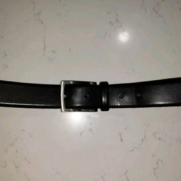 Hugo BOSS Barney Smooth Leather Dress Belt